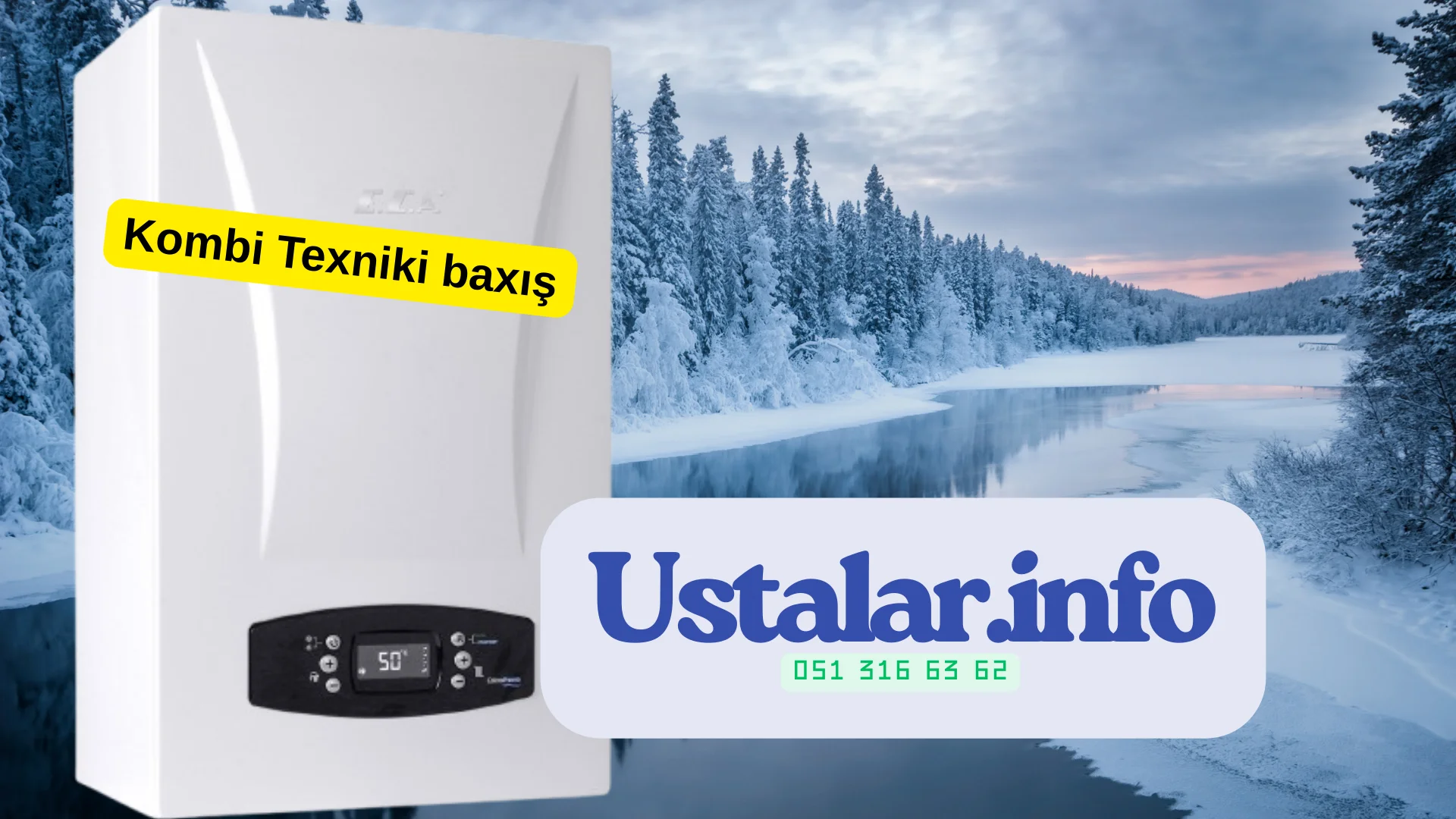 Kombi texniki baxış - Qışa hazırlaş