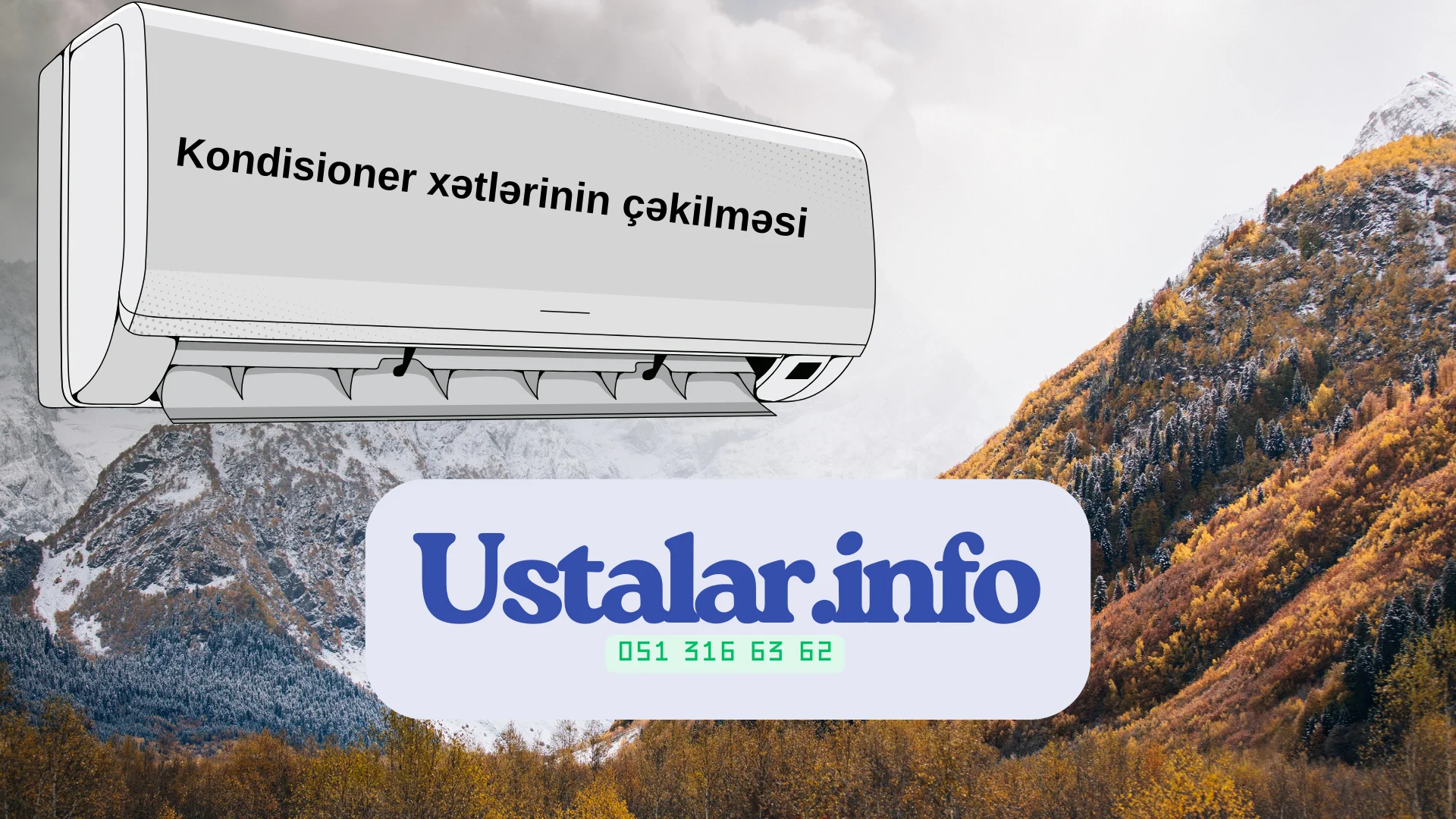 Kondisioner xətlərinin çəkilməsi: Hər şey peşəkar quraşdırma ilə başlayır