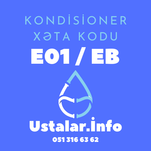 E1 / EA - Otaq Temperatur Sensoru Xətası