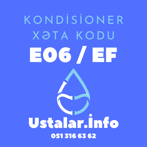 E6 / EF - Aşağı Təzyiq Xətası