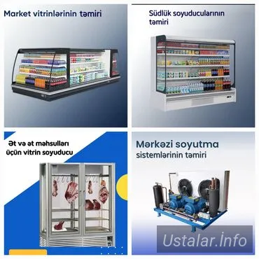 Soyuducu ustası və soyuducuları təmiri